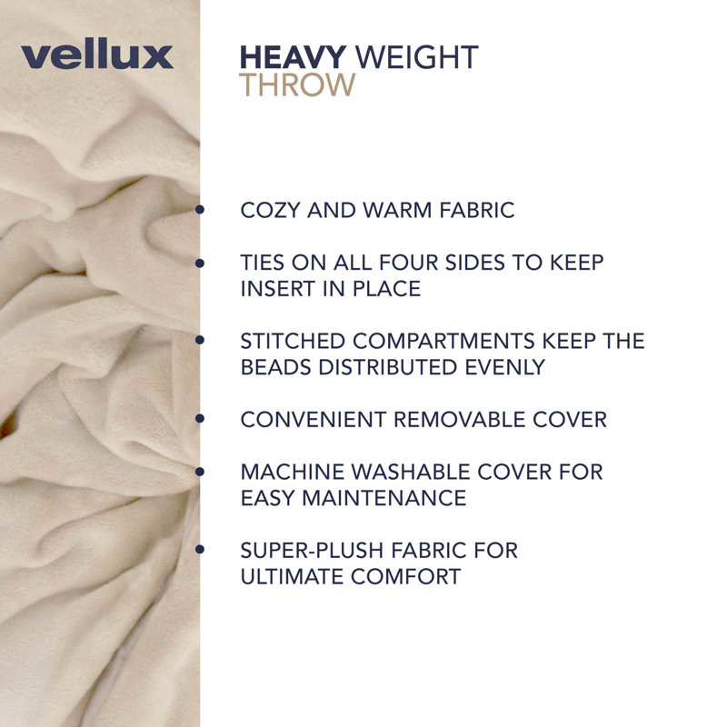 Vellux Weighted Throw Blanket & Reviews Wayfair